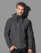 Hooded Fleece Vesten borduren